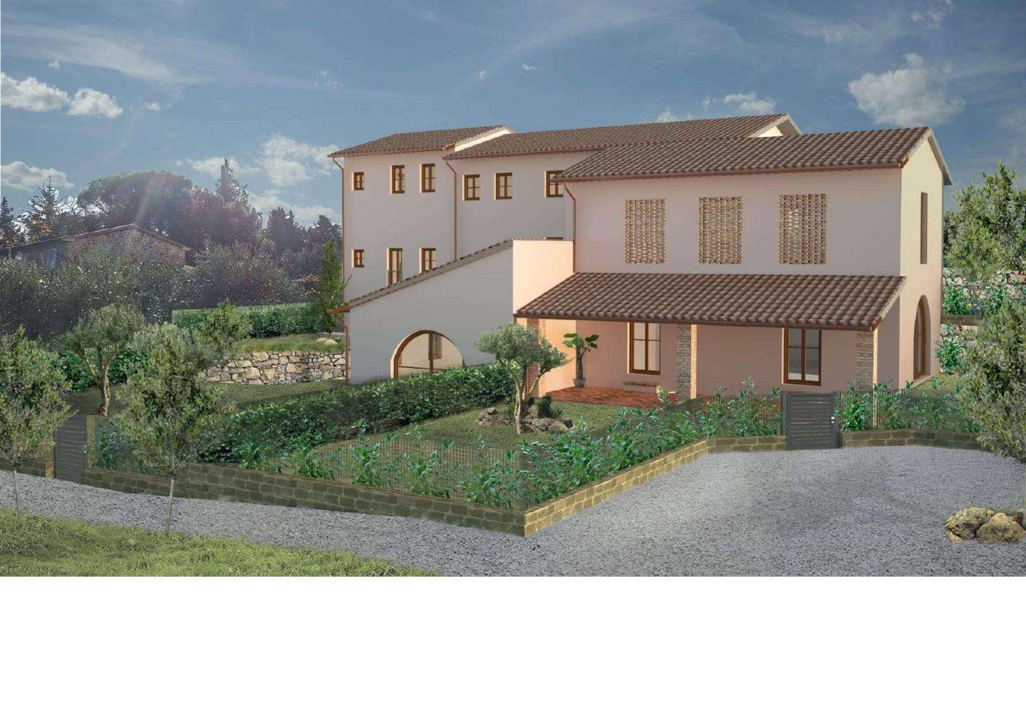 Palazzo - Stabile in Vendita a Gambassi Terme Strada Provinciale Volterrana, 5 4