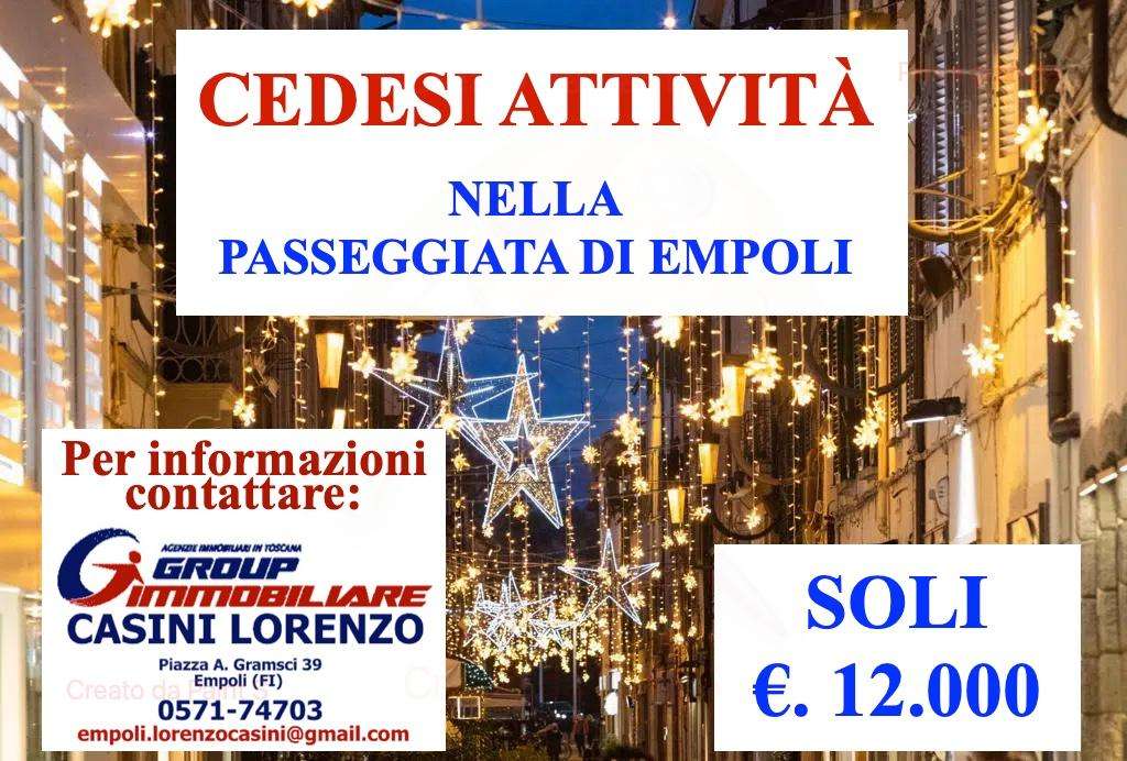 Attività  commerciale in Vendita a Empoli Via Cosimo Ridolfi,