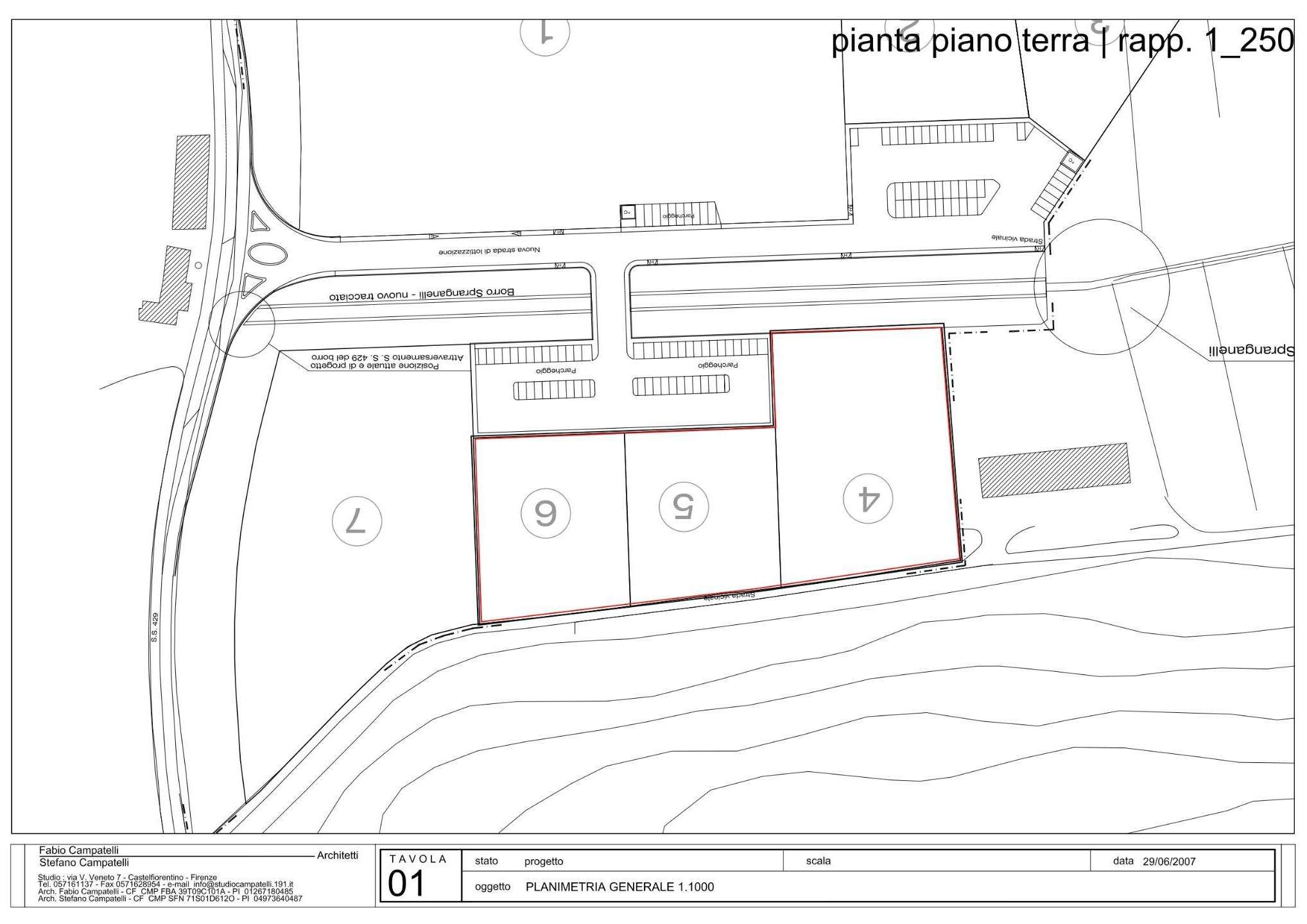 Terreno industriale in Vendita a Castelfiorentino Via Vittorio Niccoli, 283