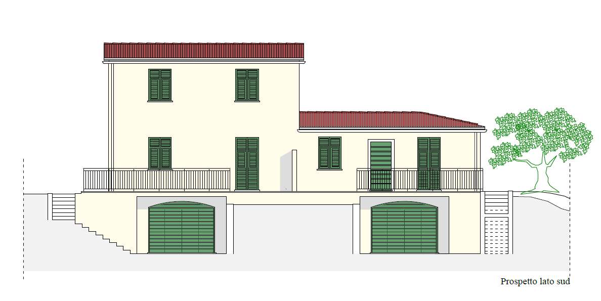 Casa Bi - Trifamiliare in Vendita a Sarzana V. Belvedere,