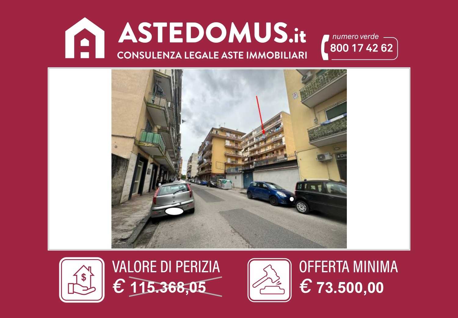 Appartamento in Vendita a Napoli Via Trentino