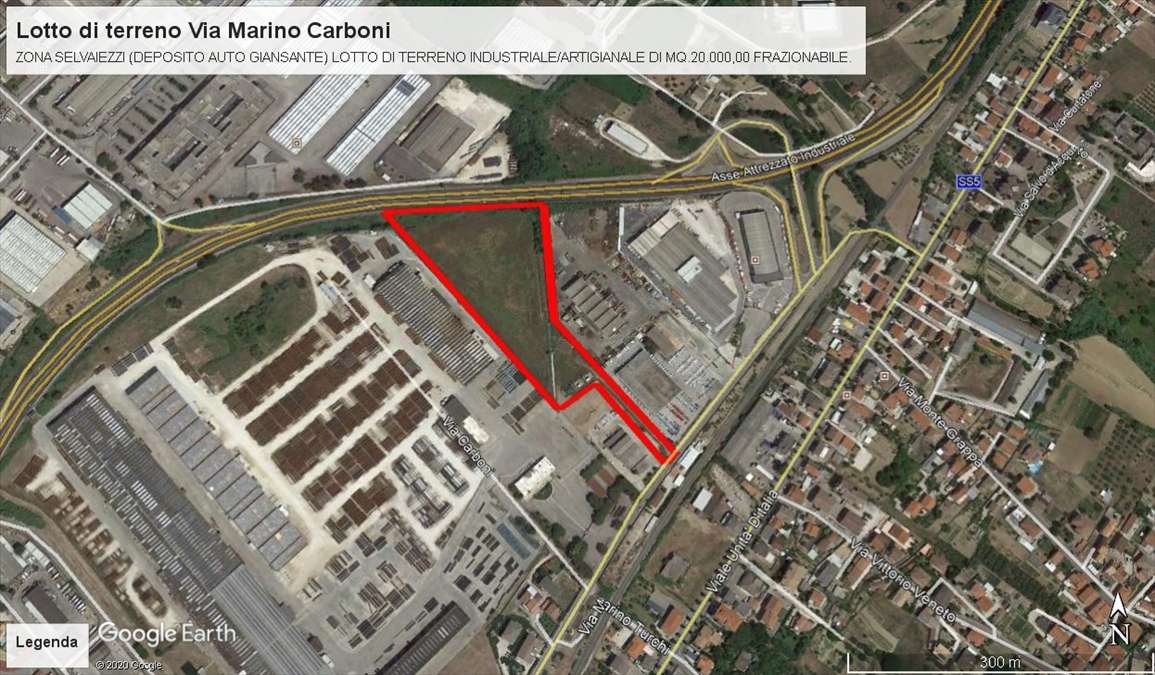 Terreno industriale in Vendita a Chieti Via Marino Carboni